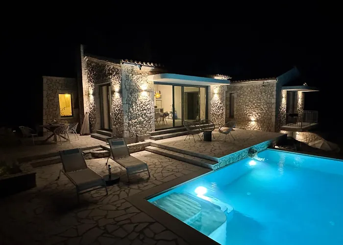 Loulis - Pool, Meerblick, Feriehus
